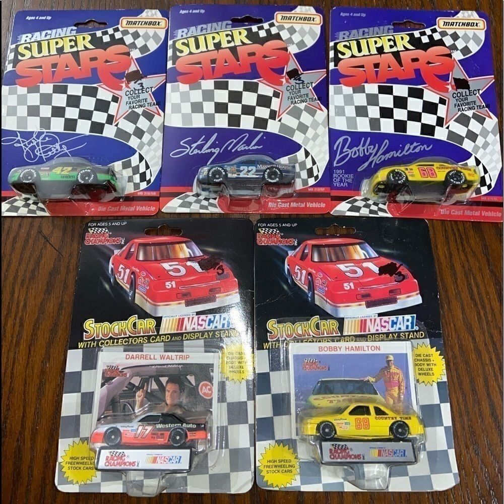 VNT 90’s nascar cars set of 5